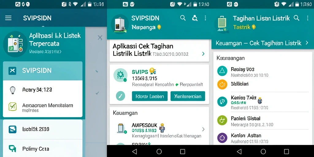 Tampilan antarmuka SVIPSIDN yang sederhana dan mudah digunakan.